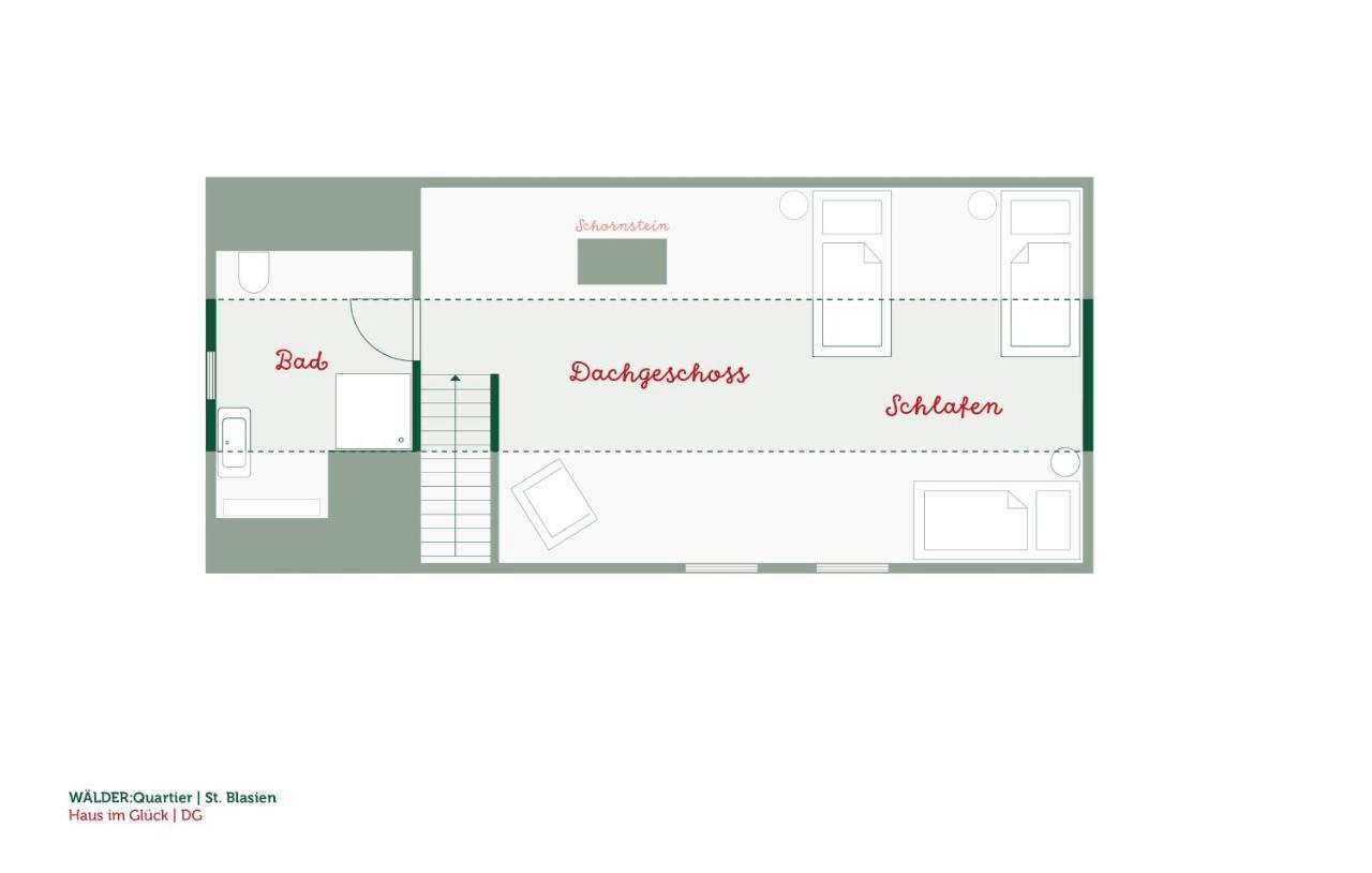 Waelder: Quartier Haus Im Glueck Villa St. Blasien Exterior photo